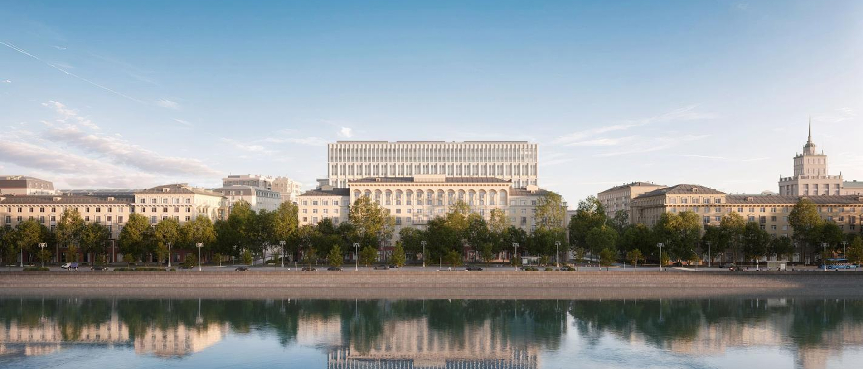 Передний план клубного города-парка